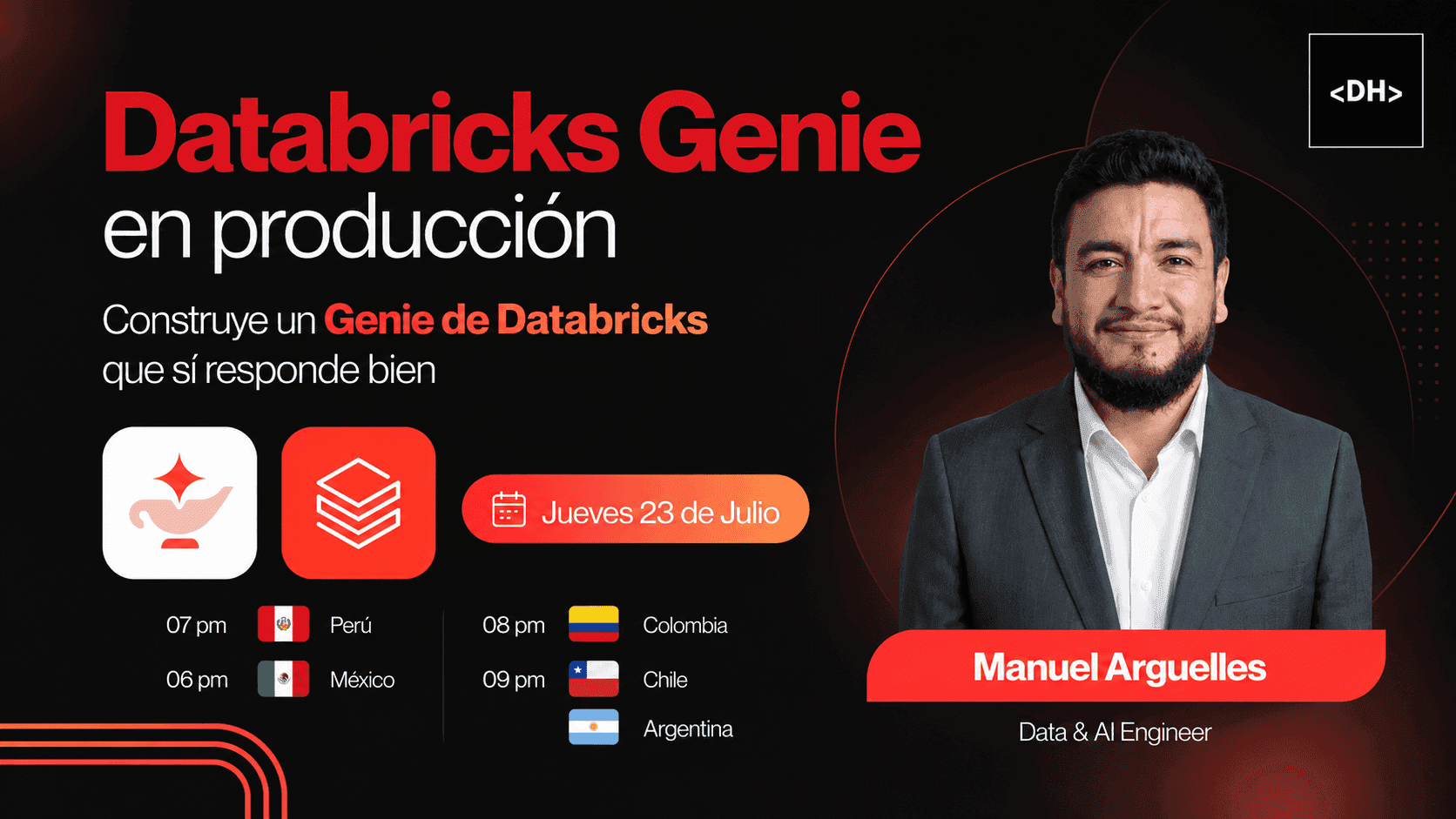 Imagen del curso Databricks Genie en Producción: Construye un Genie que si responde bien